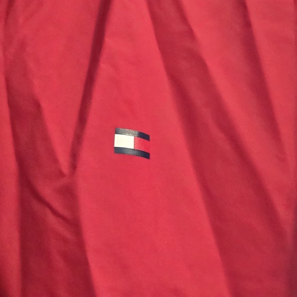 Tommy Hilfiger Men's Red Windbreaker - Picture 10 of 14